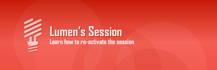 How to enable session in lumen 5.4