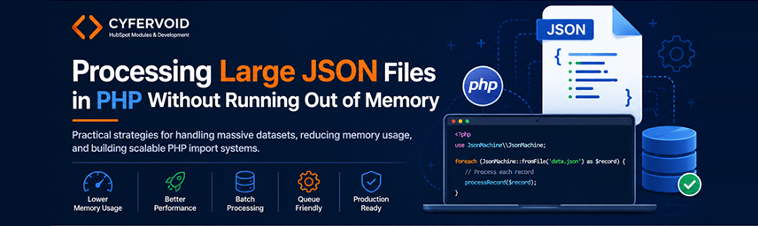 Processing Large JSON Files in PHP Without Running Out of Memory