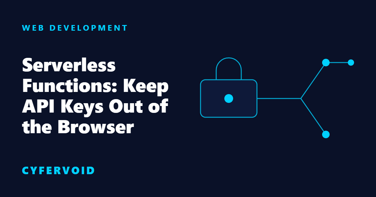 HubSpot Serverless Functions: Keep API Keys Out of the Browser